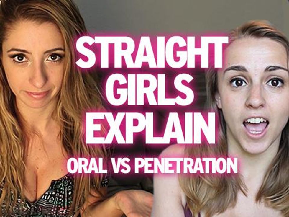 WATCH : Straight Women Explain Why They Prefer Penetration Over Oral