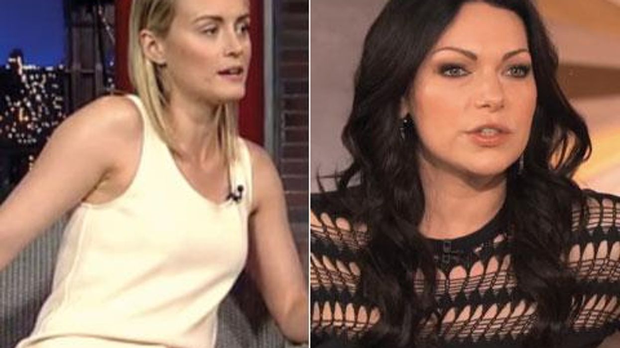 <p>WATCH: Laura Prepon and Taylor Schilling Talk <em>OITNB</em> to Latifah and Letterman</p>