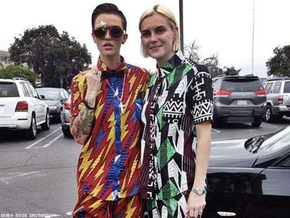 Celebrity Fashion: Ruby Rose and Fiancée Promote Upcoming Line at San Diego Pride