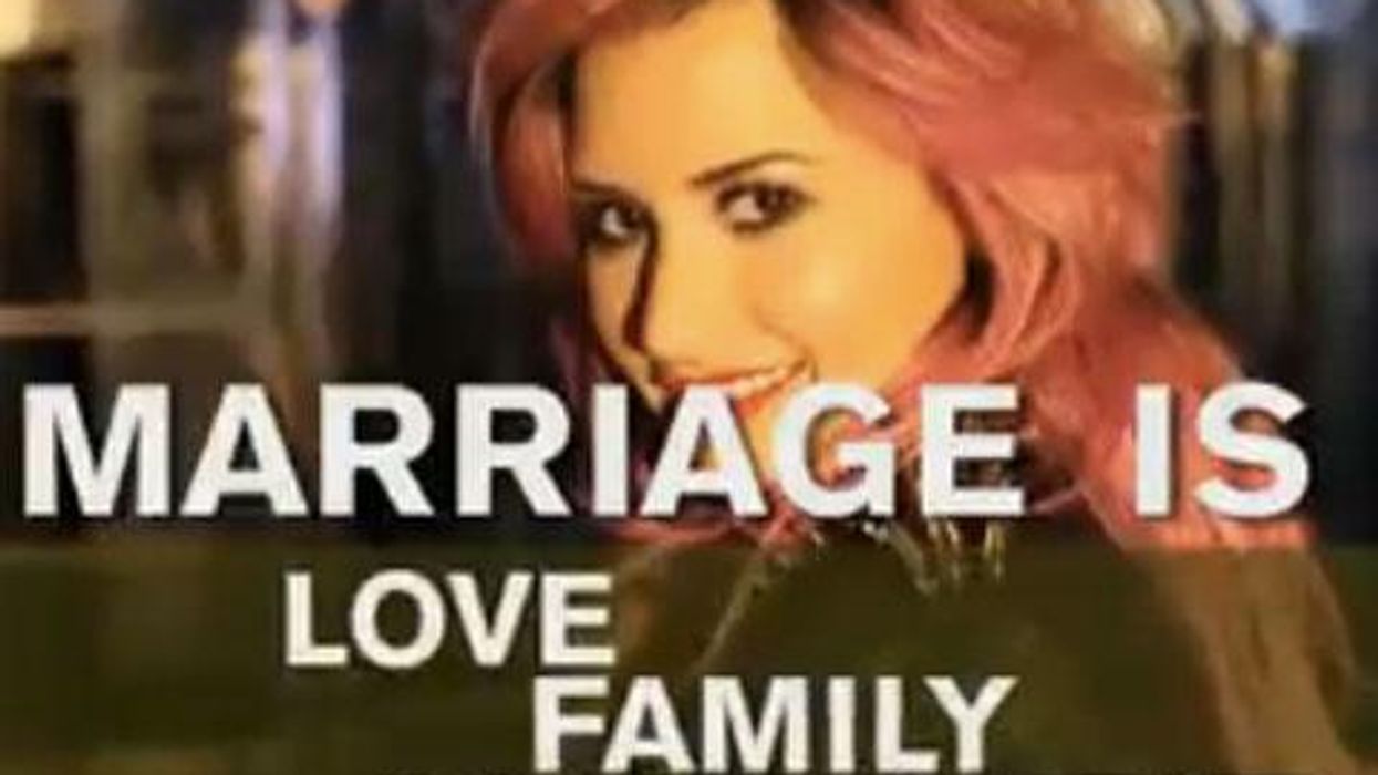 <p>WATCH: Demi Lovato Says Your Love is 'Valid and Beautiful' in New Marriage Equality PSA</p>