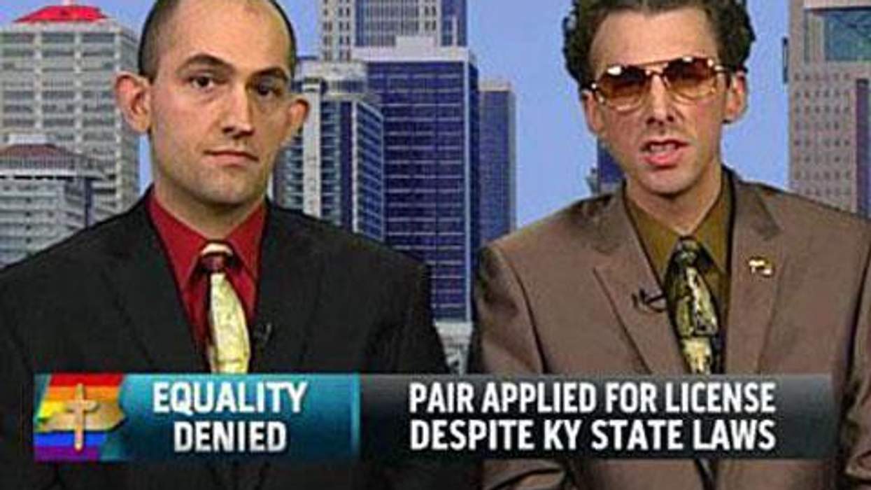 <p>Judge Strikes Down Kentucky Marriage Ban</p>