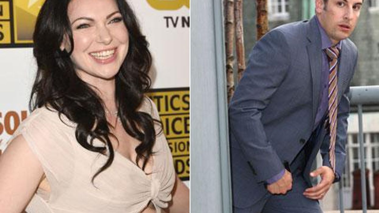 <p><em>OITNB's</em> Laura Prepon & Jason Biggs On Piper/Alex, Lesbian Sex God Status & the Dangers of Larry's Irrelevance </p>