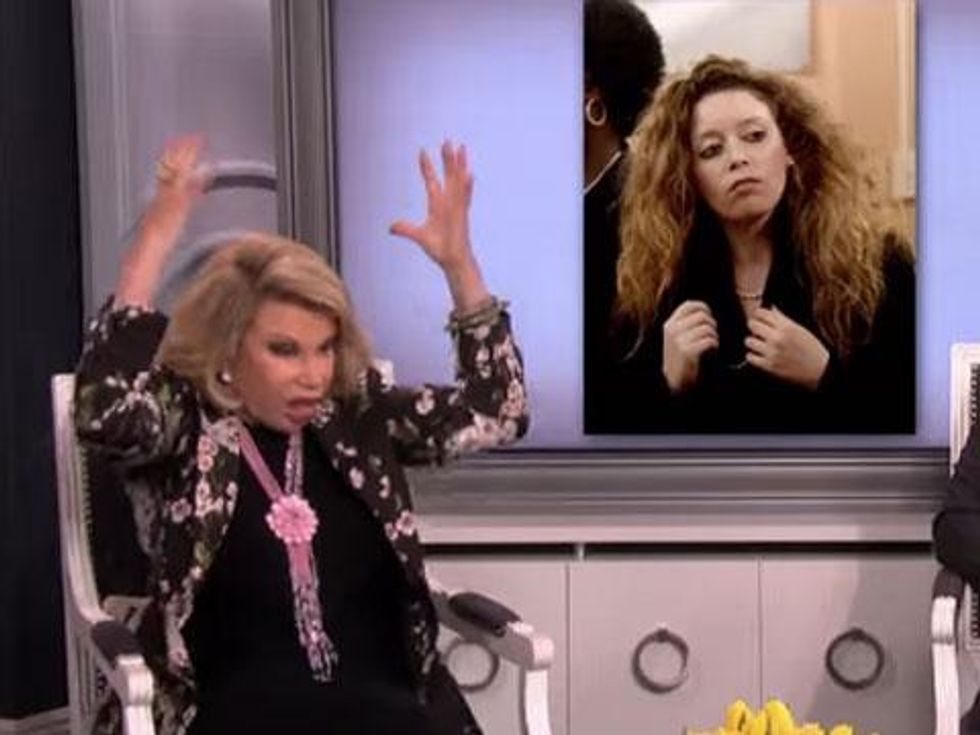 WATCH: Joan Rivers Gives Orange Is the New Black the Fashion Police Treatment 