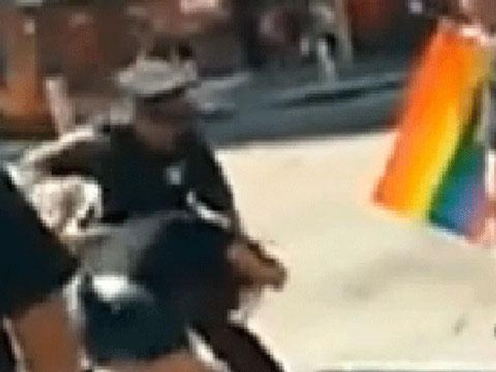 Cop Caught on Video Beating Lesbian Teen at Pittsburgh Pride 