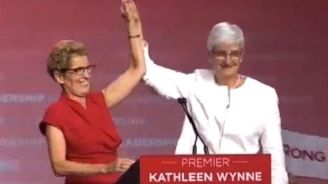 <p>WATCH: Ontario's First Female Premier Is Also a Lesbian</p>