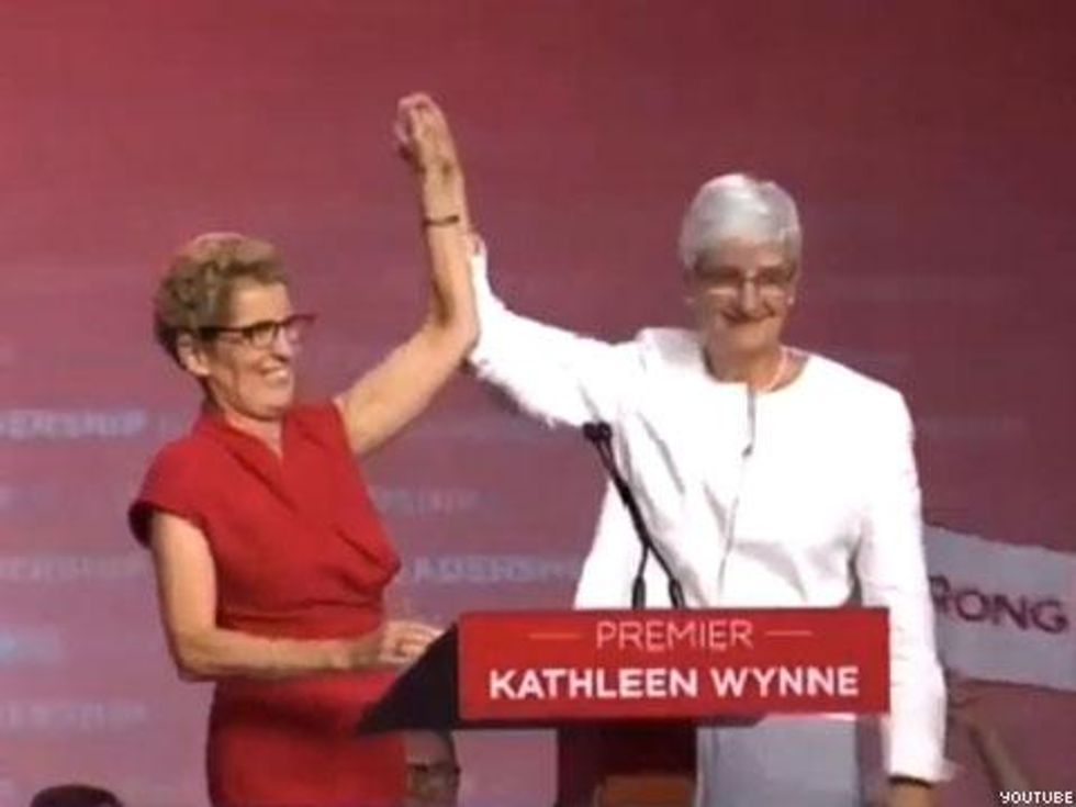WATCH: Ontario's First Female Premier Is Also a Lesbian