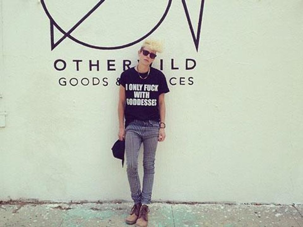 Tomboy Fashion: Amber Ibarreche - Los Angeles Artist and Writer on Wearable Art, Tees 