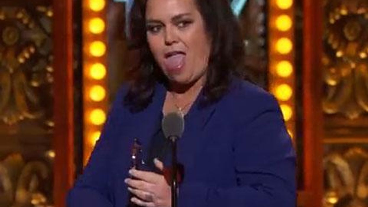 <p>WATCH: Rosie O'Donnell Honored with Well-Deserved Humanitarian Award at The Tony's</p>