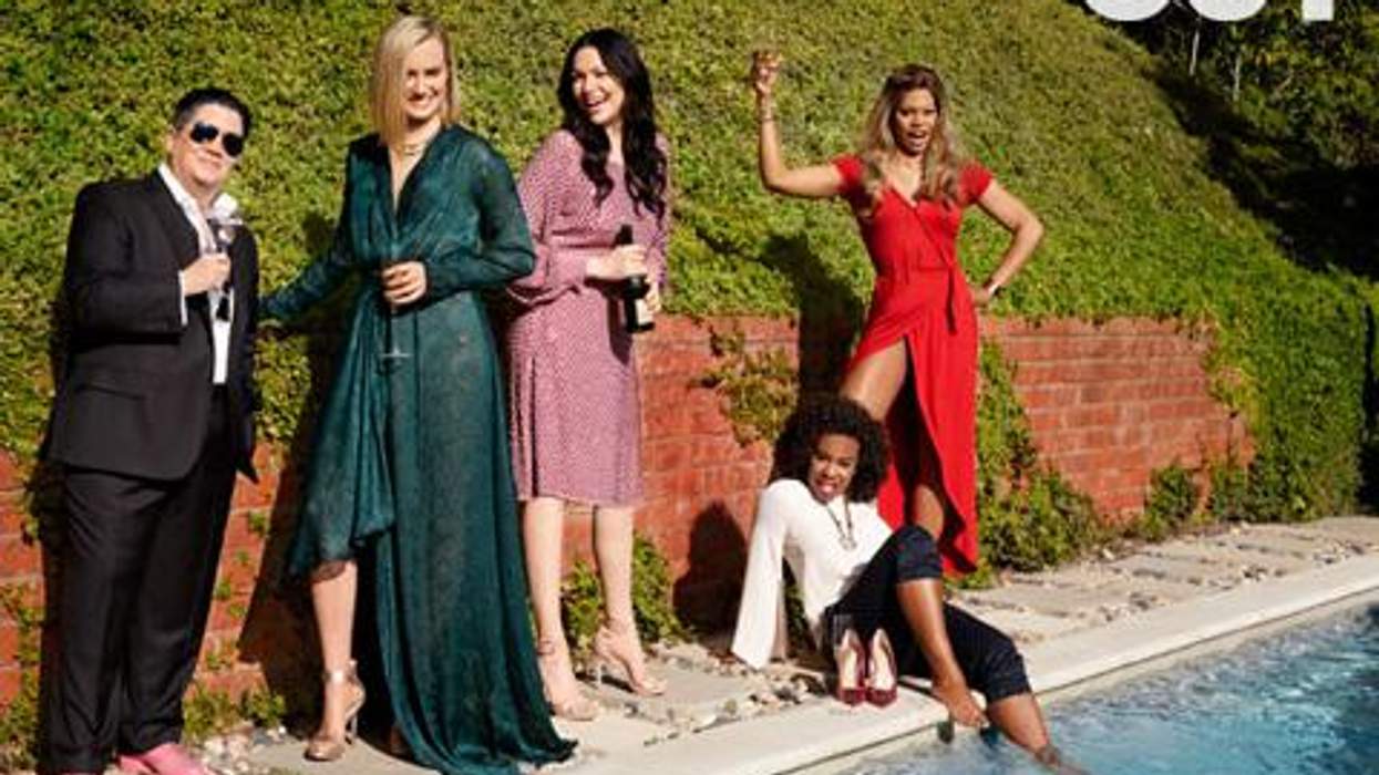 <p>Shot Of The Day: Orange Is The New Black Cast, Lounging Poolside, Looking Gorgeous</p>