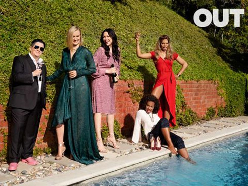 Shot Of The Day: Orange Is The New Black Cast, Lounging Poolside, Looking Gorgeous