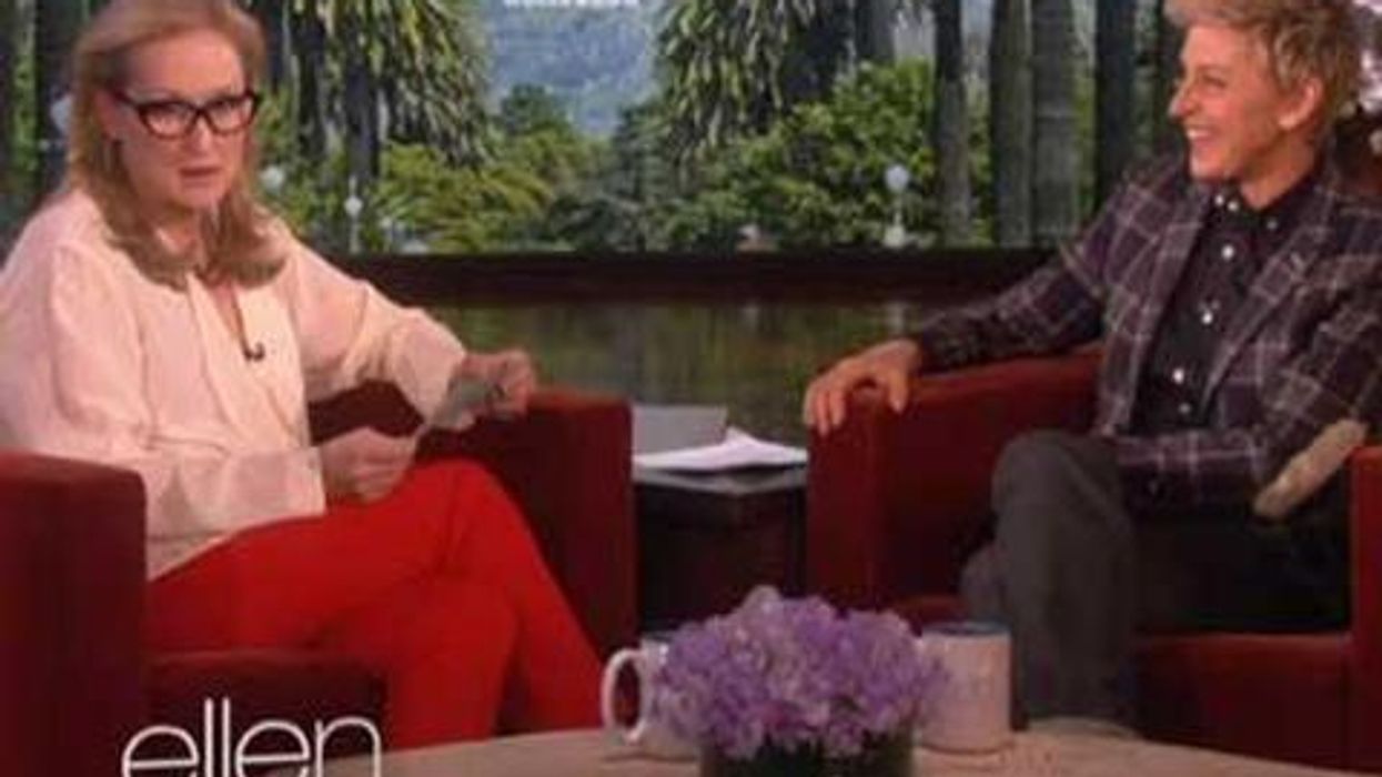 <p>WATCH: Meryl Streep Proves to Ellen That She Can Act Anything, Anytime</p>