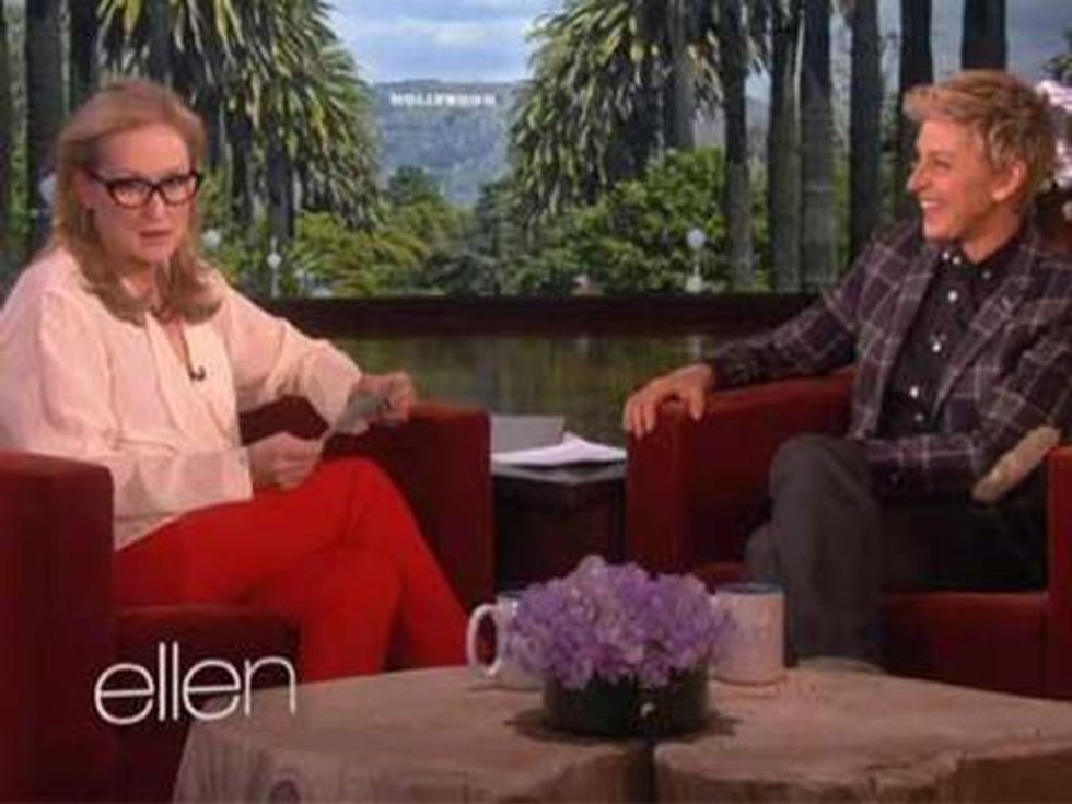 WATCH: Meryl Streep Proves to Ellen That She Can Act Anything, Anytime