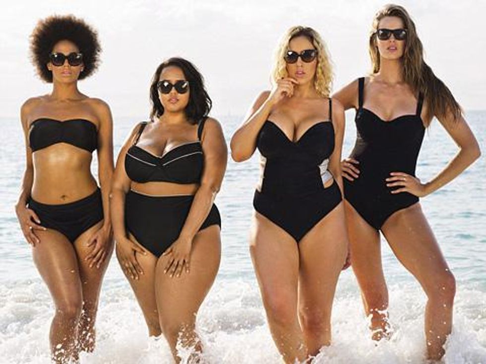 Sexiness Spin Off: Plus-Sized Models Remake Sports Illustrated Cover