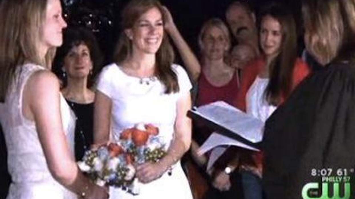 <p>WATCH: Same-Sex Weddings Begin in Pennsylvania</p>