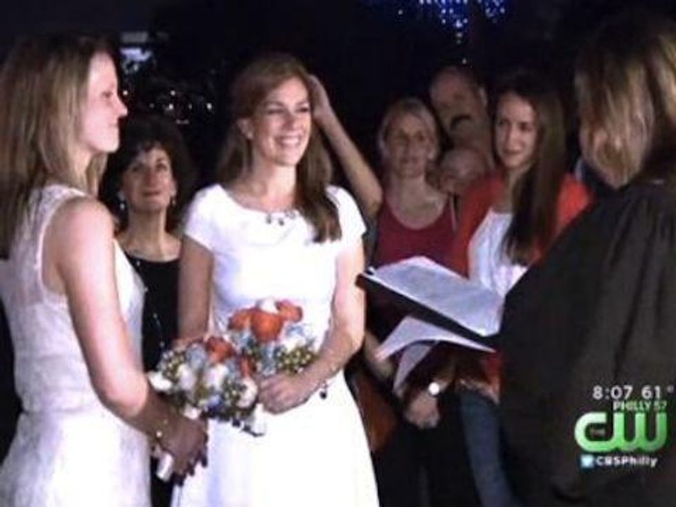 WATCH: Same-Sex Weddings Begin in Pennsylvania 