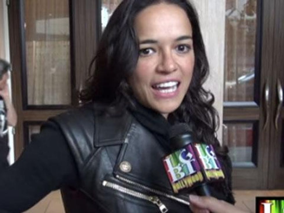 WATCH: Michelle Rodriguez on Being Bisexual - "We're Getting Flack Everywhere We Go!" 