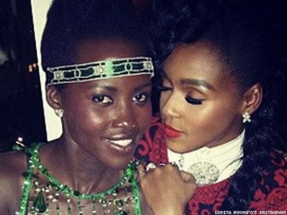 Pic of the Day: Lupita Nyong'o and Janelle Monae's Instagram Perfection at Met Gala 