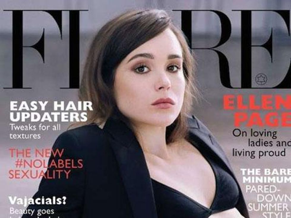 Pic of the Day: Ellen Page Out, Proud, and Sexy for Flare 