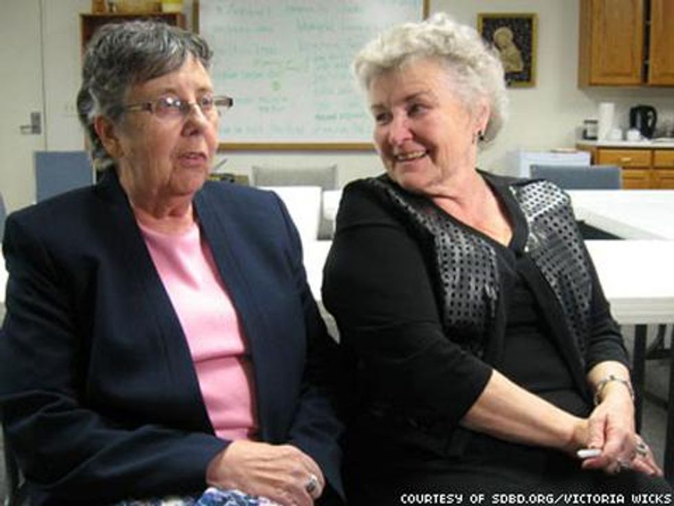 S.D. Lesbians to Marry After 37 Years, Then Sue the State to Recognize Them