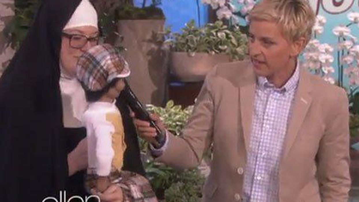 <p>WATCH: Ellen DeGeneres' Nuns-Only Talent Show</p>