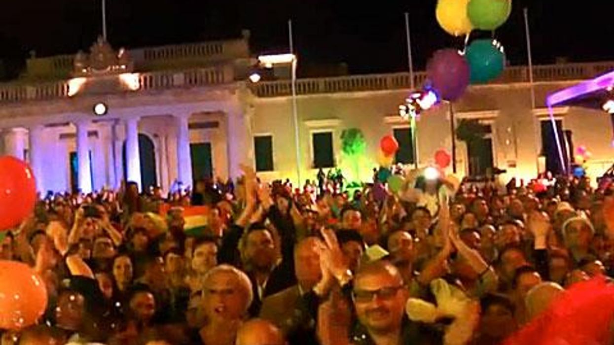 <p>WATCH: Malta Celebrates Civil Unions and Adoption Rights for Same-Sex Couples</p>