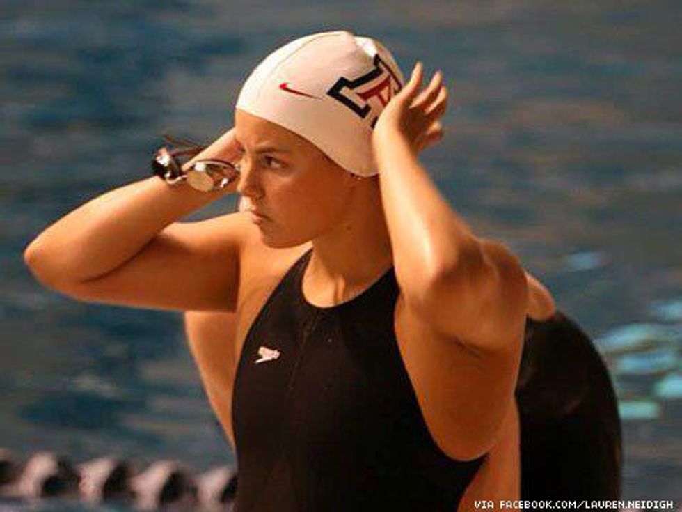 University of Arizona Swimmer  Lauren Elizabeth Neidigh Bravely Comes Out 