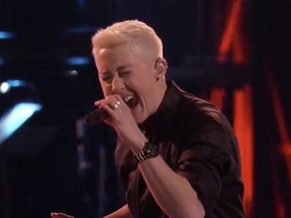 WATCH: Team Shakira's Out Country Singer Kristen Merlin Crushes It and Moves on to Live Rounds 