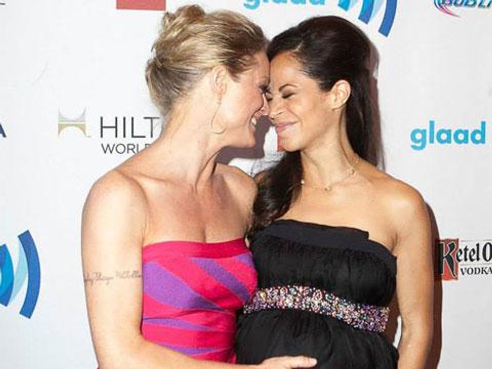Pic of the Day: The Fosters' Teri Polo and Sherri Saum Being More Adorable Together Than Ever at GLAAD 