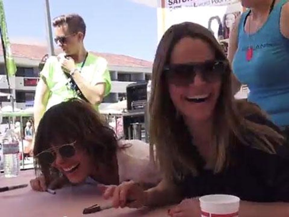WATCH: L Word Stars Make the Women Go Wild at The Dinah! 