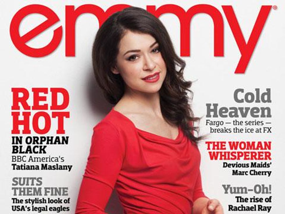 Pic of the Day: Orphan Black's Emmy-Worthy Tatiana Maslany on Emmy Mag