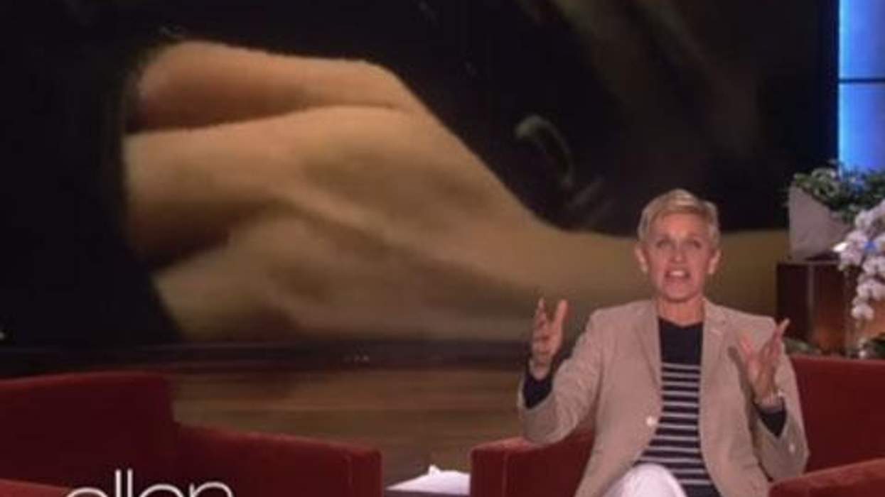 <p>WATCH: Ellen's In a New Trojan Commercial?</p>
