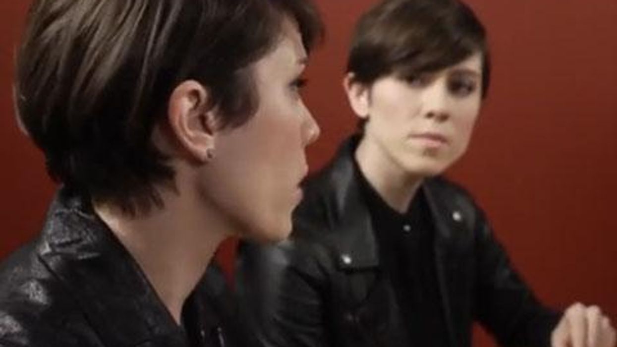 <p>WATCH: Tegan and Sara Discuss Ellen Page's Inspiring HRC Shout Out</p>