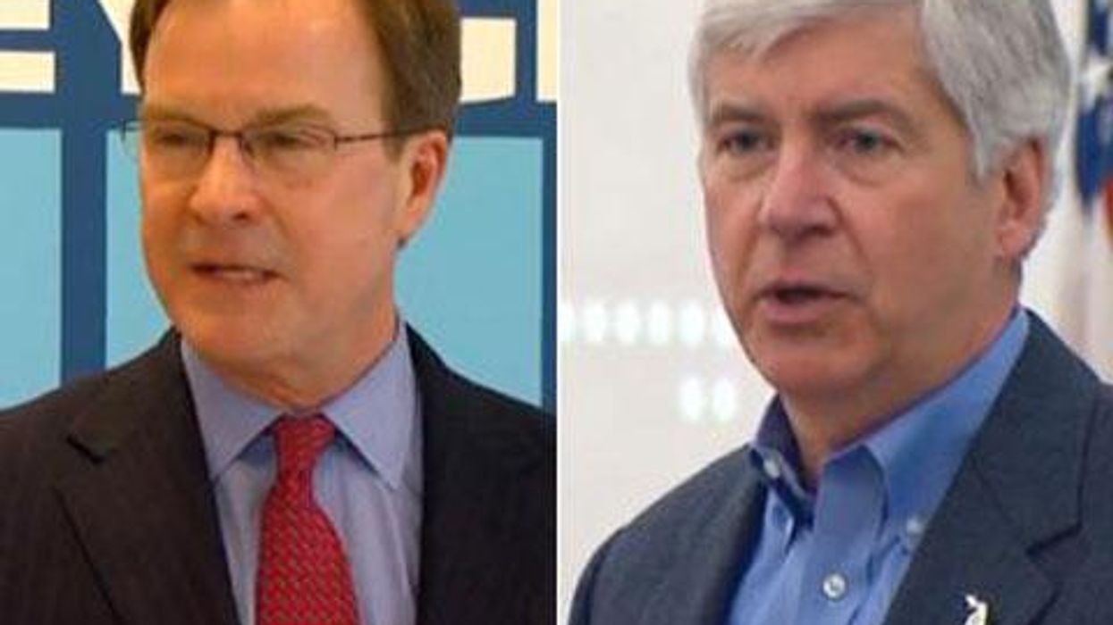 <p>WATCH: Michigan Suspends Rights of Married Same-Sex Couples</p>