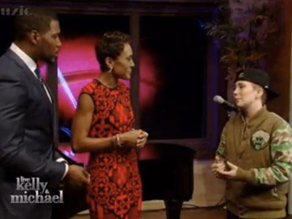 WATCH: American Idol's 1st Out Contestant M.K. Nobilette Talks to Robin Roberts 