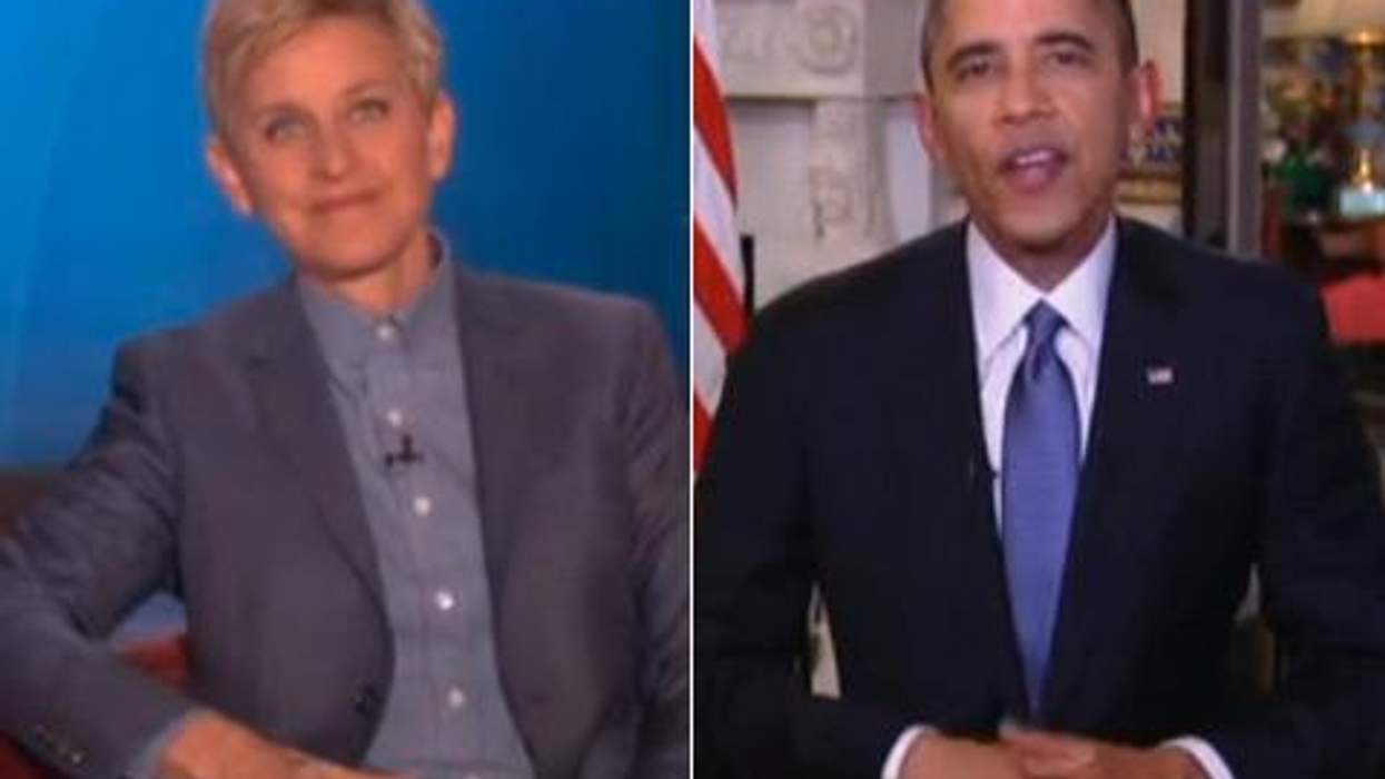 <p>WATCH: Obama Tells Ellen Her Oscars' Selfie Was a 'Cheap Stunt' to Beat His Twitter Record</p>