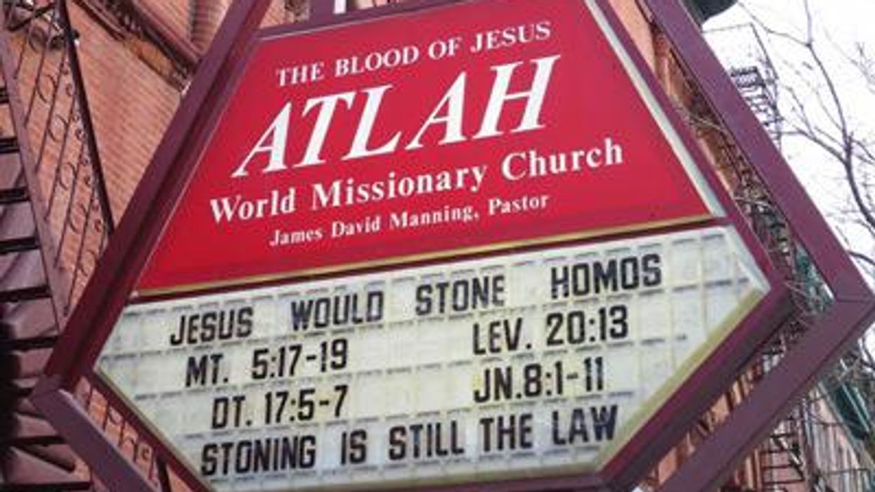 <p>WATCH: Lesbian Visits Harlem Church for Her Stoning</p>