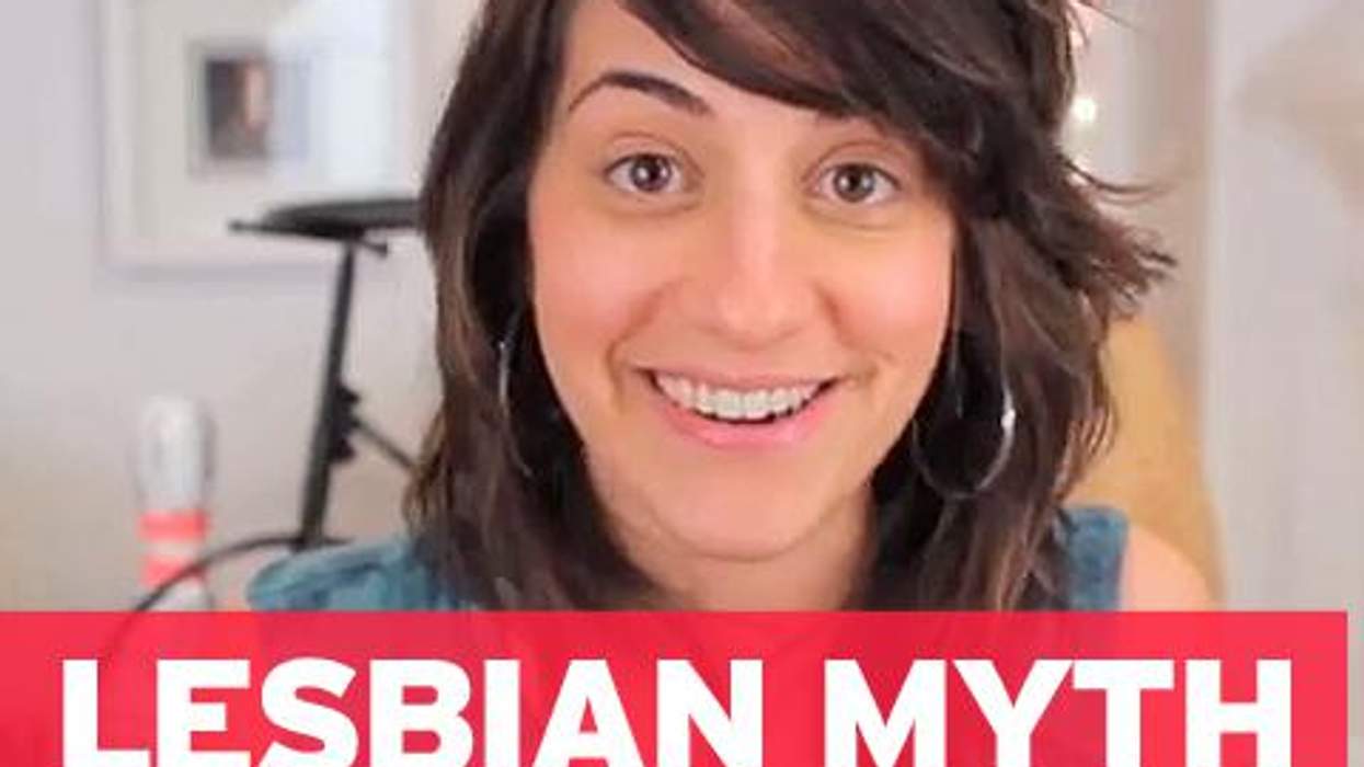 <p>WATCH : Straight Guy and Lesbian Discuss Lesbian Myths!</p>