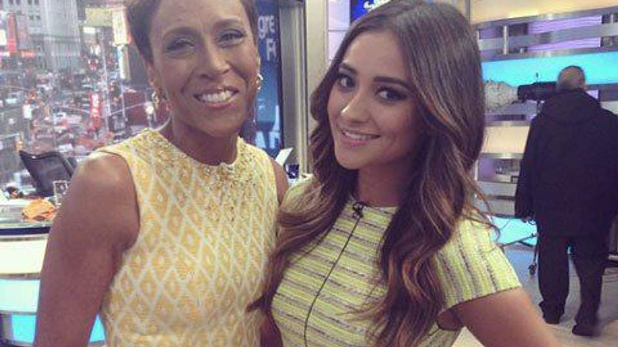 <p>The Time Some<em> Pretty Little Liars</em> Met Robin Roberts and Instagrammed It!</p>