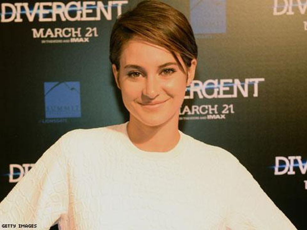 <p>Did <em>Divergent</em> Star Shailene Woodley Come Out-ish (Kinda)?</p>