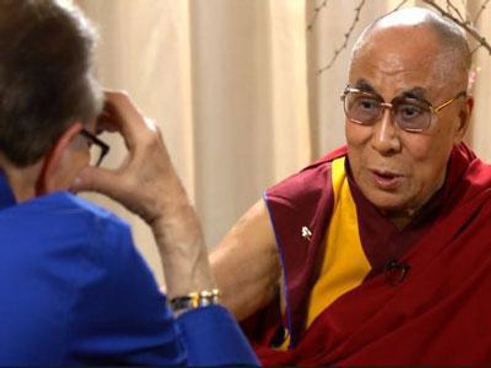 <p>Dalai Lama Says Marriage Equality Is 'Okay!'</p>