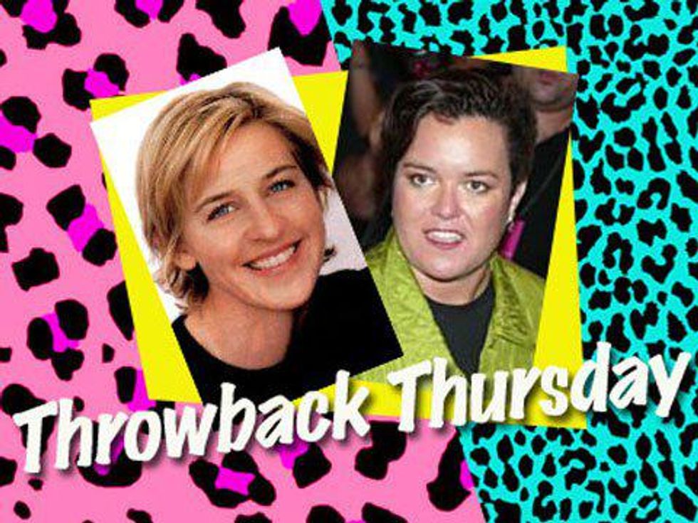 #ThrowbackThursday: Ellen and Rosie Dance Around the Gay Thing in 1996