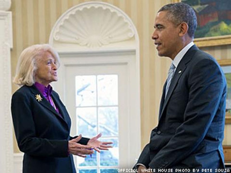 Shot of the Day: Obama Thanks Edie Windsor