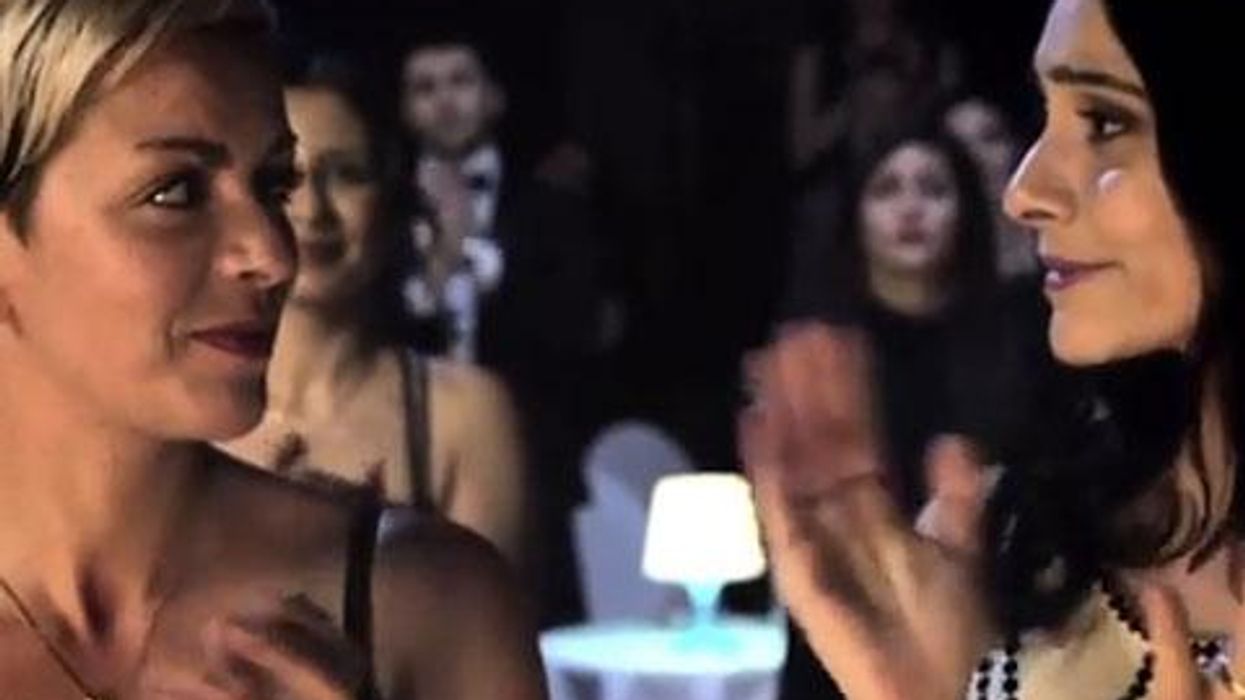 <p>WATCH: Iran's Queen of Pop Googoosh Features Lesbian Couple in 'Behesht'</p>