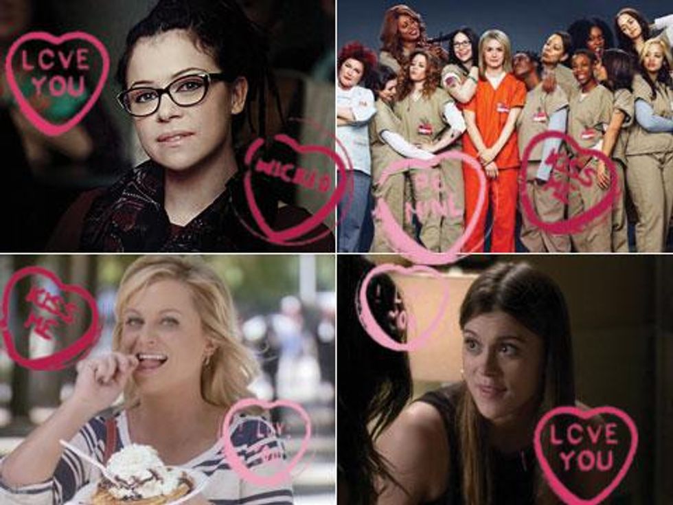  10 Lesbian TV Ladies We Wish Were Our Valentine - Plus Some Honorable Mentions... 
