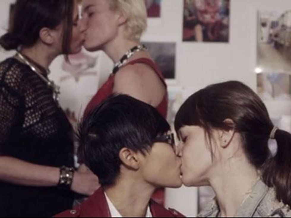 WATCH: Norwegian Pop Star Annie's 'Russian Kiss' Features Lots of Same-Sex Makeout Sessions 