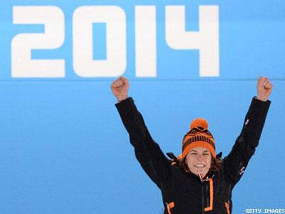 Out Speed Skater Ireen Wüst Takes Gold at Sochi 
