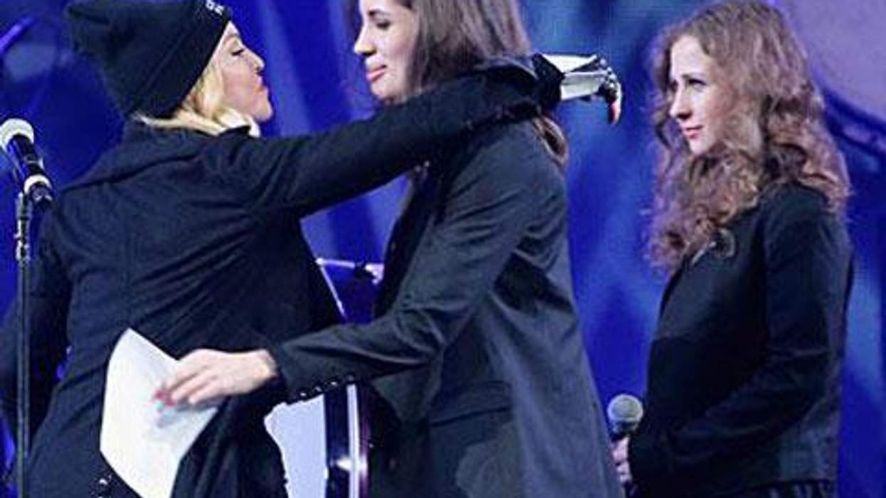 <p>WATCH: Madonna Delivers Pro-Gay Speech, Introduces Pussy Riot</p>