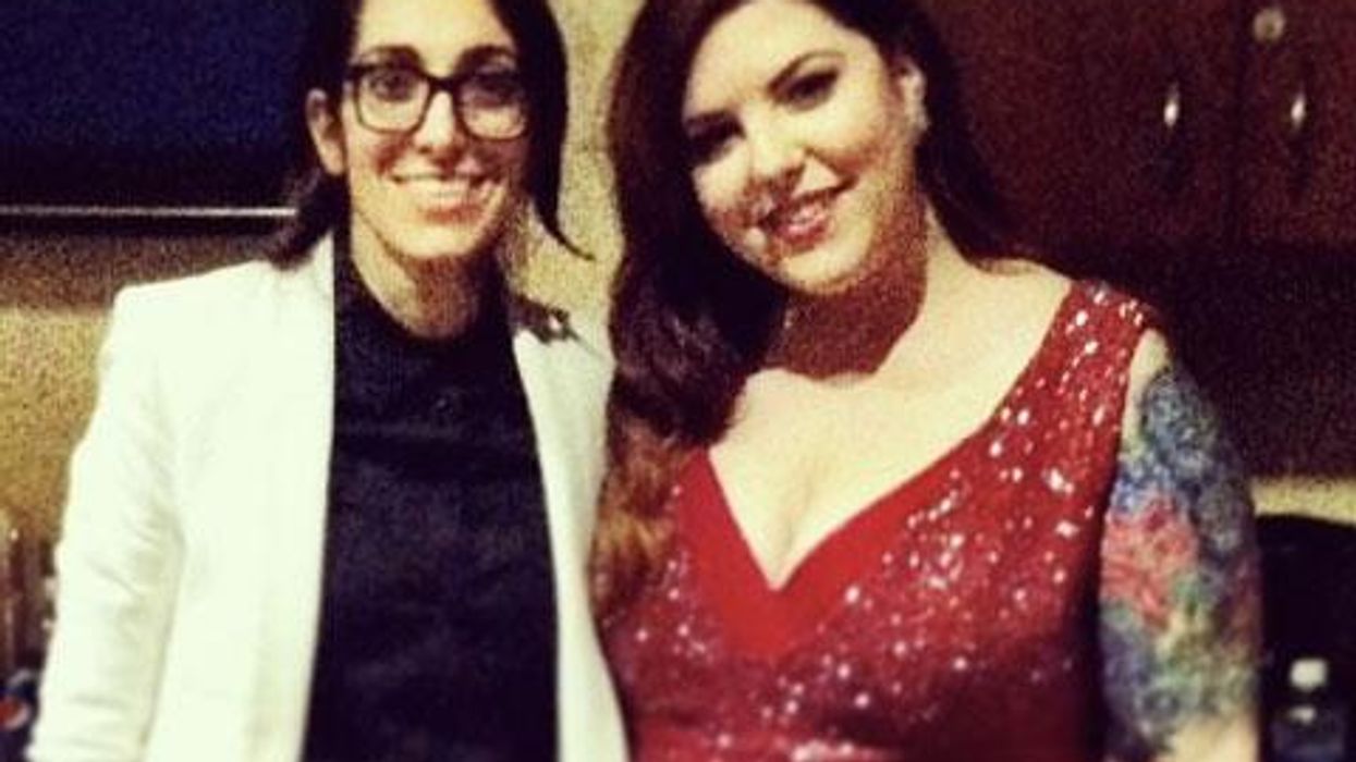 <p>Shot of the Day: New Girlfriends Mary Lambert and Michelle Chamuel are Adorable Together</p>