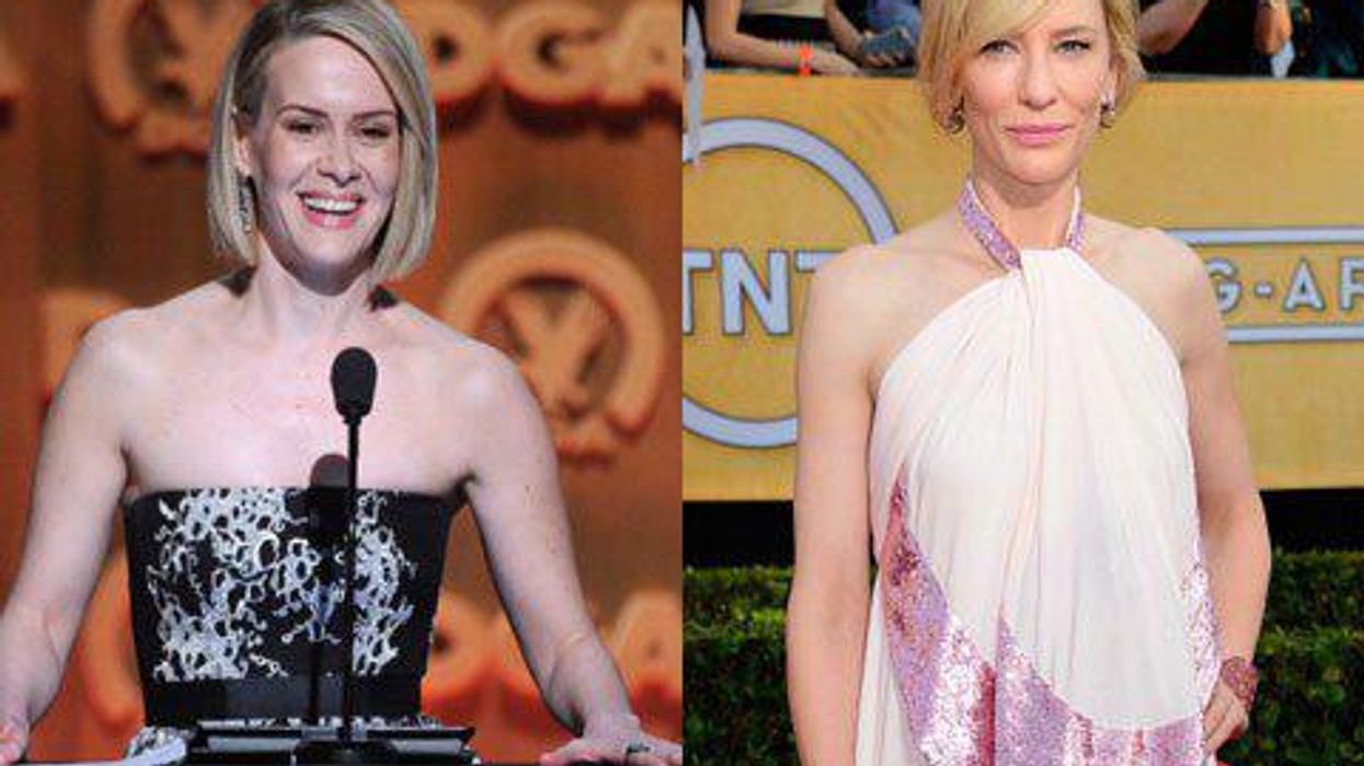 <p>Sarah Paulson Slated to Play Cate Blanchett's Ex in Lesbian Potboiler <em>Carol</em>, Based on Patricia Highsmith's Novel</p>