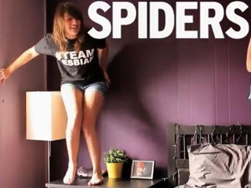 WATCH: Scissoring, Spiders and Other 'Sh*t that Scares Lesbians in Bed'